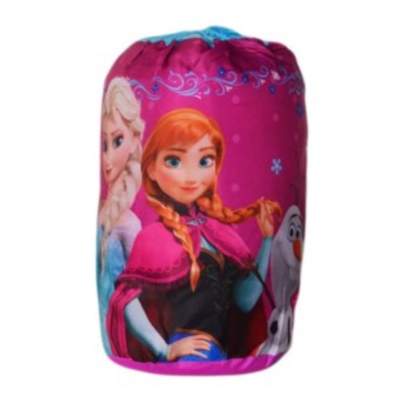 Frozen Elsa & Anna Pink Indoor Sleeping Slumber Bag RARE Discontinued NWT/NEW! - Picture 5 of 15